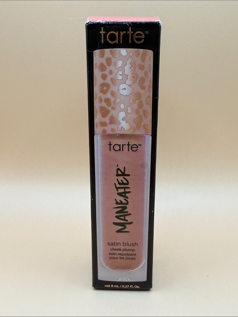 tarte Maneater Satin Blush & Cheek Plump - Pink Beige